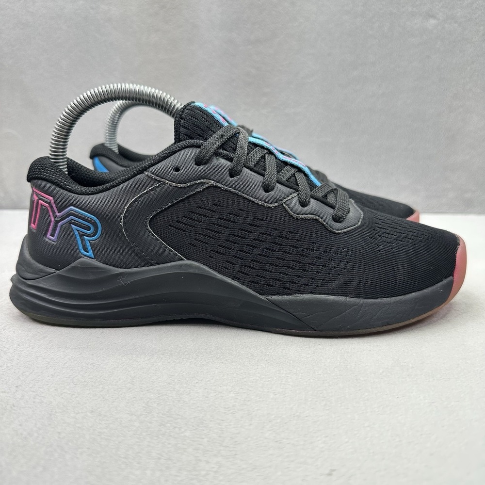 TYR CXT-1 Trainer Womens Size 7 Shoes Black Athletic Gym Sneakers WODAPALOOZA